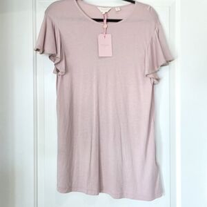 Ted Baker Light Pink Short Sleeve Top